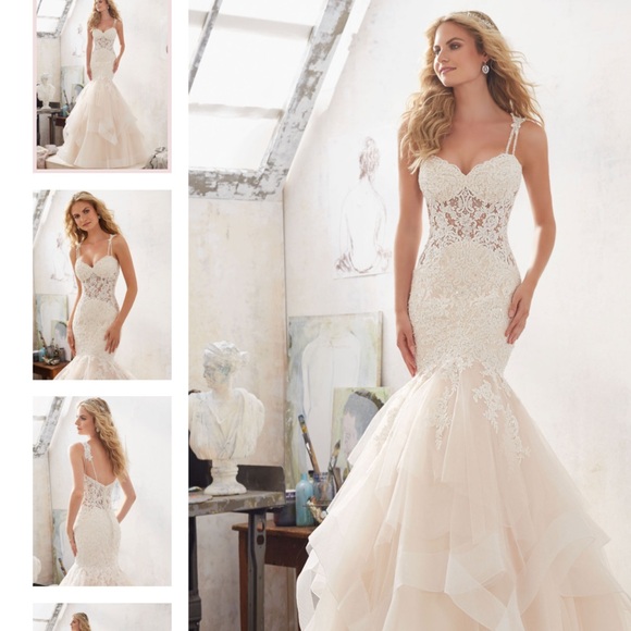 MORILEE wedding dress plus size 16/18 - Picture 1 of 3